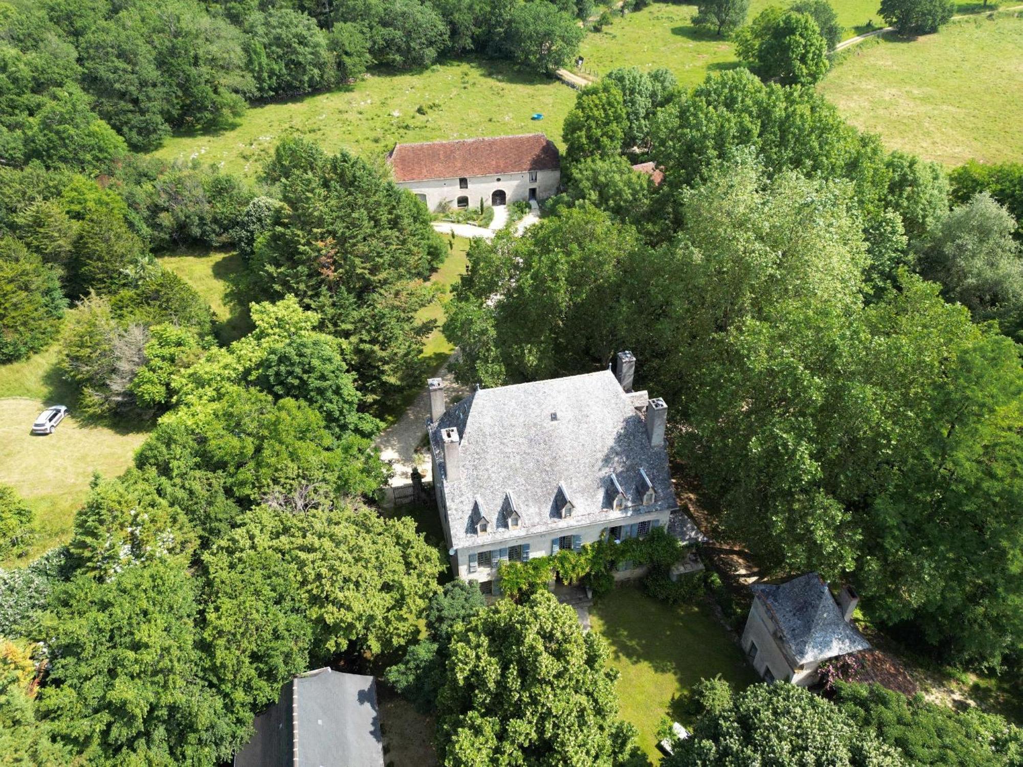 Chateau Mas De Pradie B&B Garden View Room Foissac  エクステリア 写真