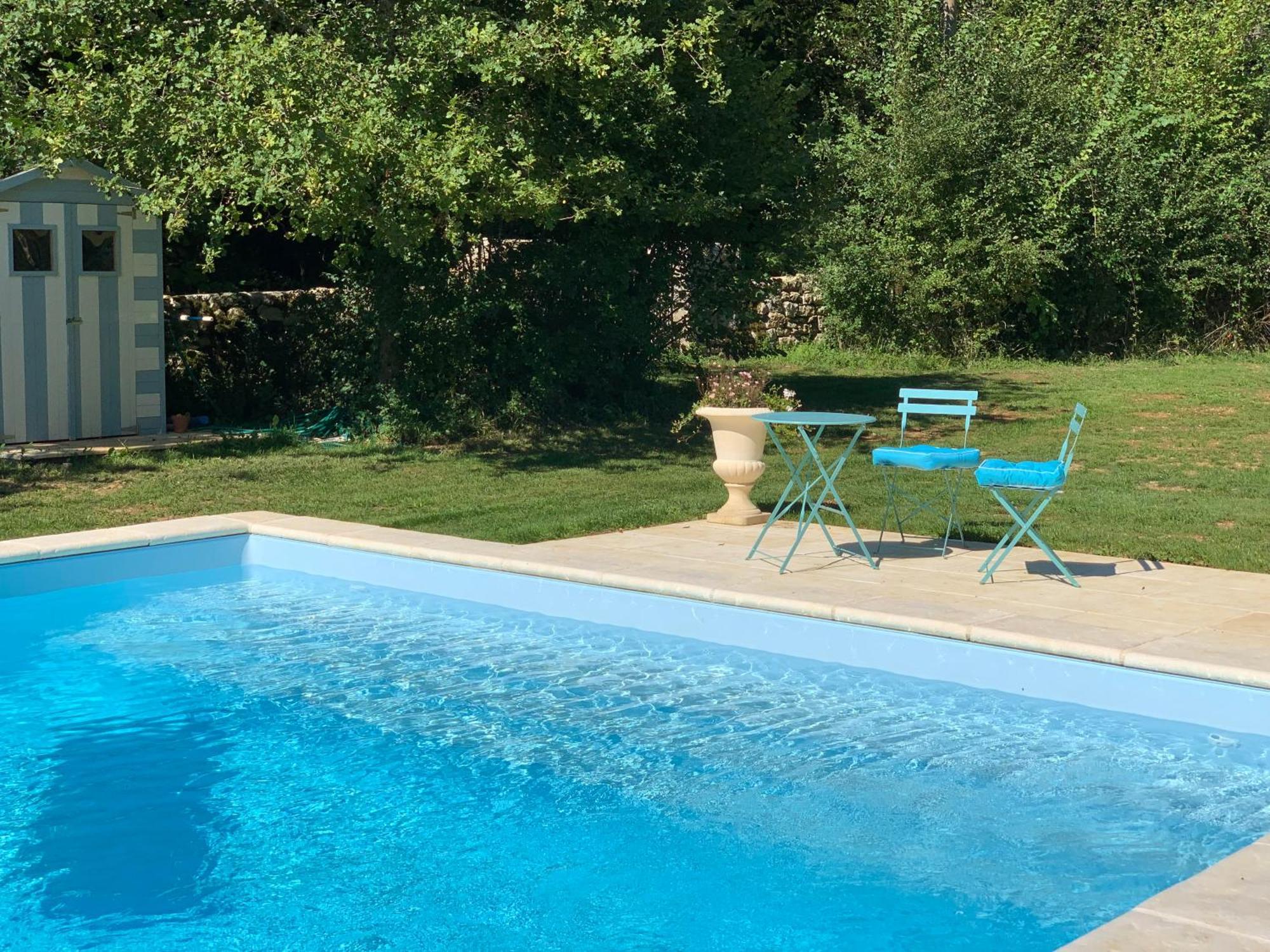 Chateau Mas De Pradie B&B Garden View Room Foissac  エクステリア 写真